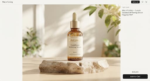 Glutawol Glutathione Whitening Serum 30ml
